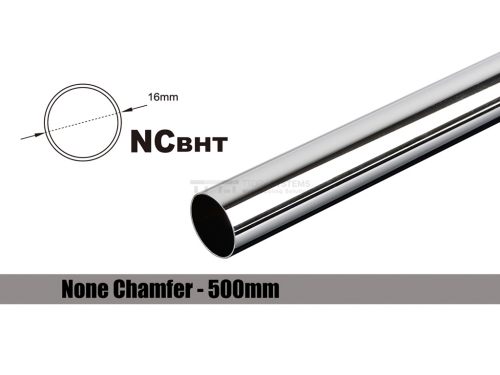 토리시스템즈,None Chamfer Brass Hard Tubing OD16MM  Shining Silver  - Length 500 MM