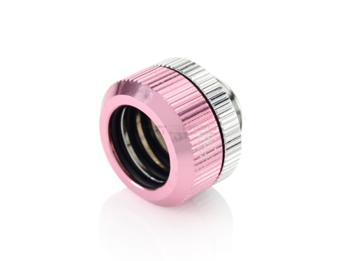 토리시스템즈,Dual O-Ring G1/4" Tighten Fitting For Hard Tubing OD14MM (Pink)