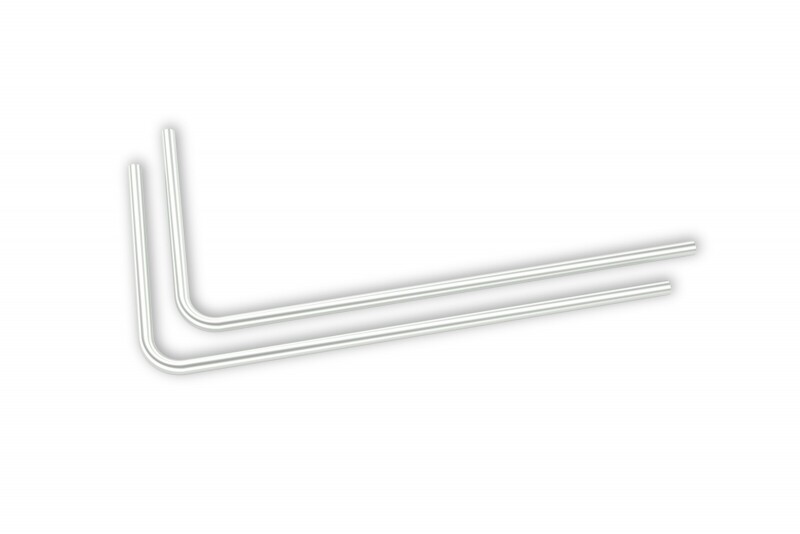 토리시스템즈,EK-Loop Metal Tube 16mm 0.8m Pre-Bent 90° - Satin Titanium (2pcs)