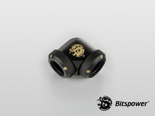 토리시스템즈,Carbon Black Enhance 90-Degree Dual Multi-Link Adapter
