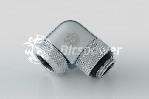 토리시스템즈,Silver Shining Enhance Rotary G1/4" 90-Degree Multi-Link Adapter