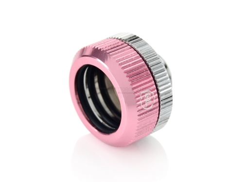 토리시스템즈,Dual O-Ring G1/4" Tighten Fitting For Hard Tubing OD16MM (Pink)