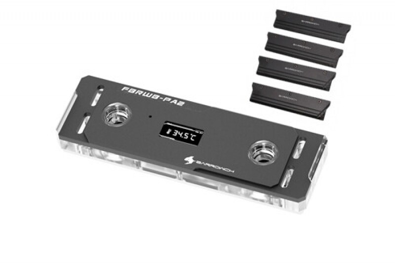 토리시스템즈,RAM Waterblock TFT Edition + 4Heatsinks (DDR5 지원) - Black