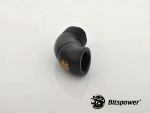 G1/4 Carbon Black Dual Rotary 90-Degree IG1/4 Extender